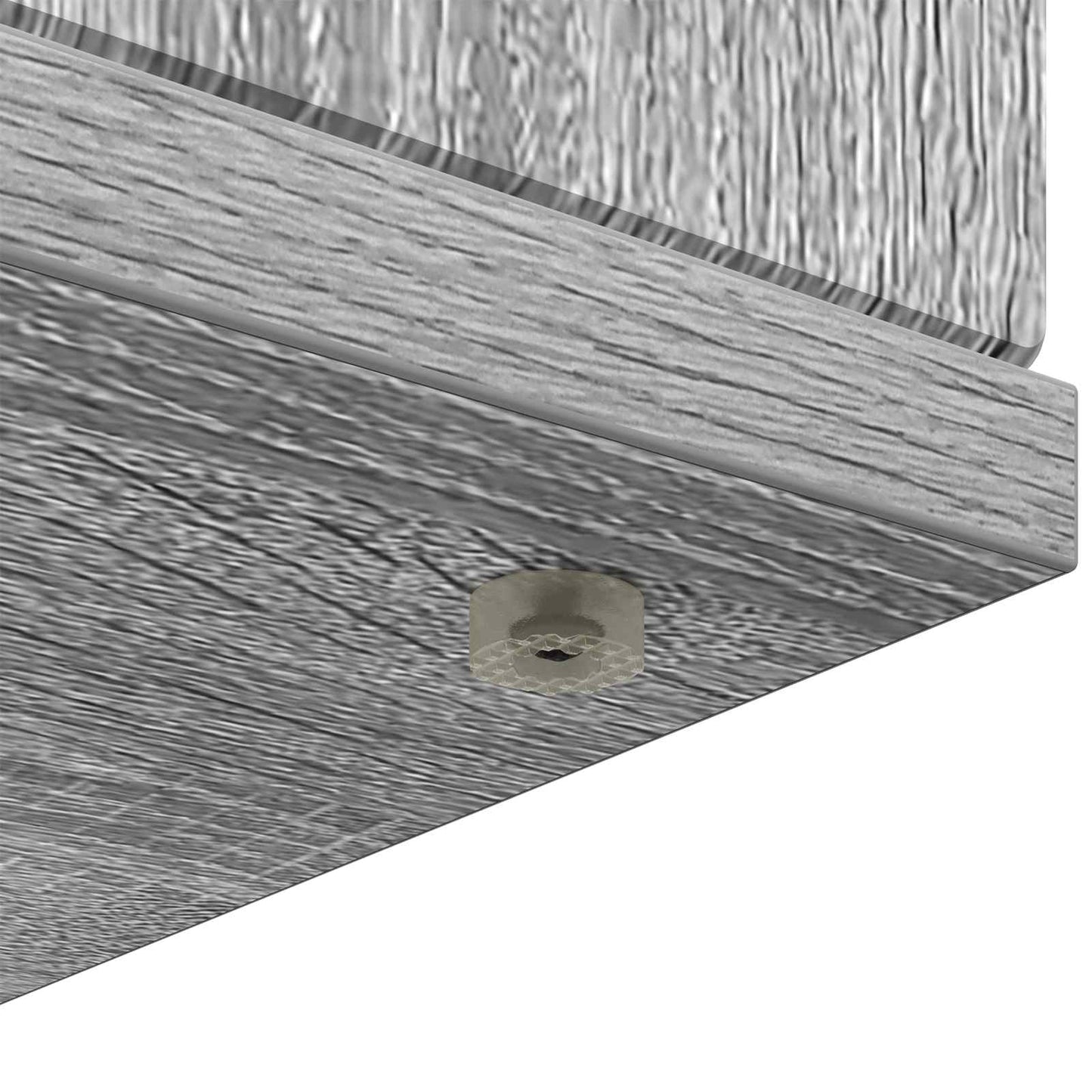 vidaXL Fireplace Surround Grey Sonoma 100 x 20 x 100 cm
