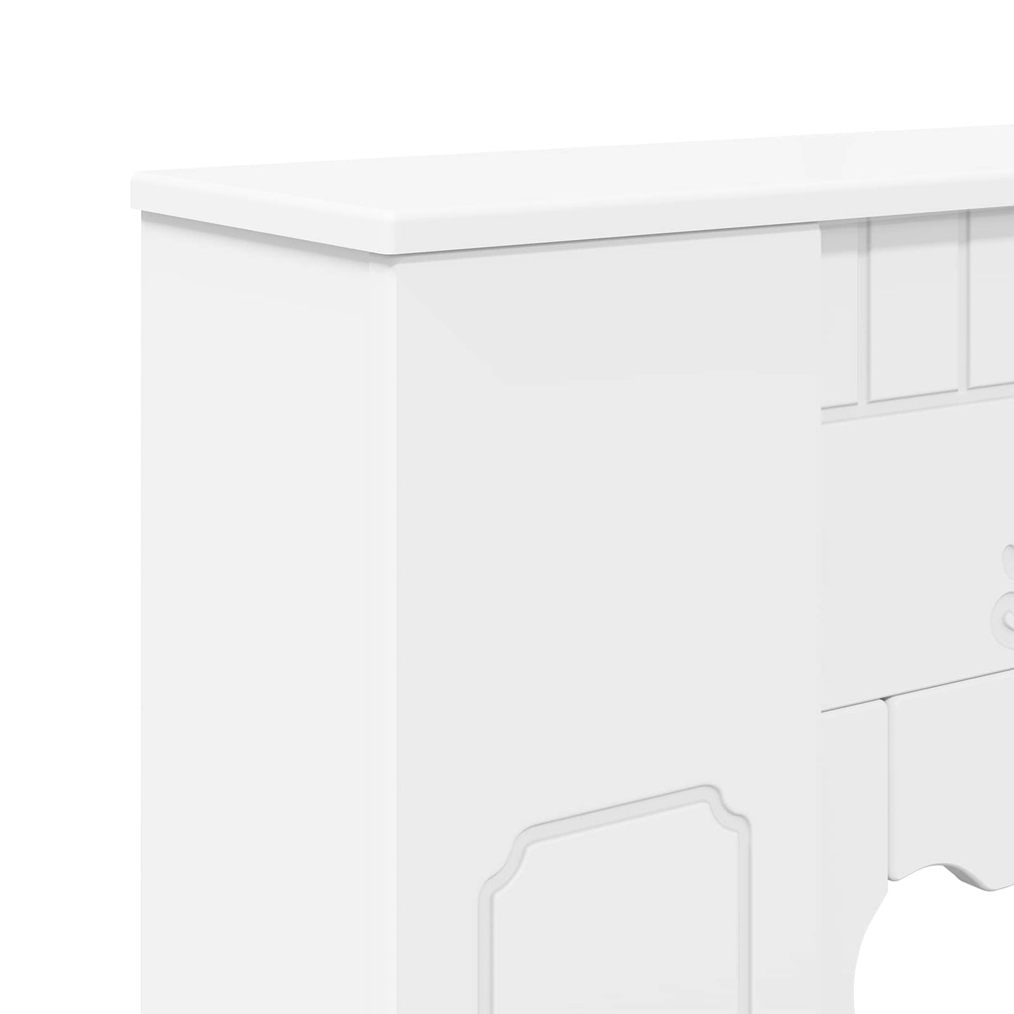 vidaXL Fireplace Surround White 93 x 20 x 89 cm Engineered Wood
