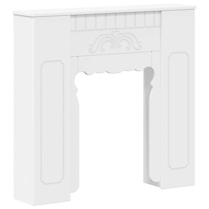 vidaXL Fireplace Surround White 93 x 20 x 89 cm Engineered Wood
