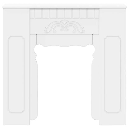 vidaXL Fireplace Surround White 93 x 20 x 89 cm Engineered Wood