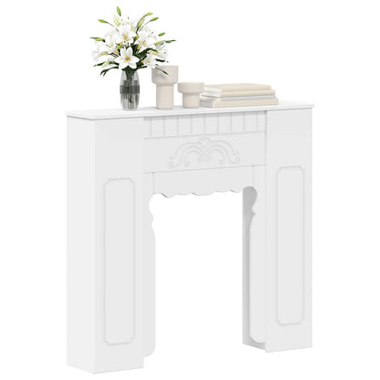 vidaXL Fireplace Surround White 93 x 20 x 89 cm Engineered Wood