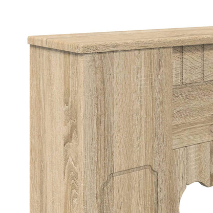 vidaXL Fireplace Surround Sonoma Oak 93 x 20 x 89 cm Engineered Wood