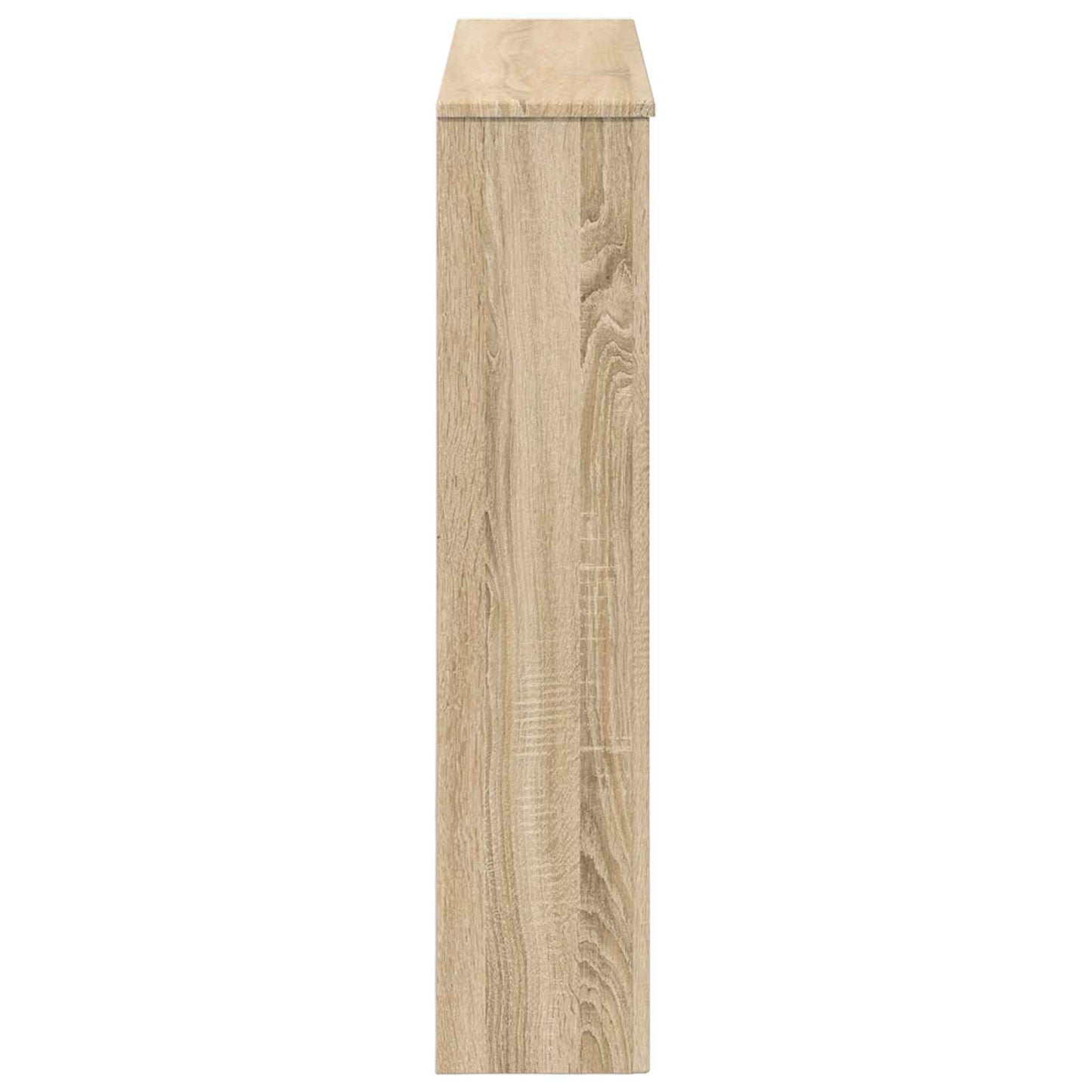 vidaXL Fireplace Surround Sonoma Oak 93 x 20 x 89 cm Engineered Wood