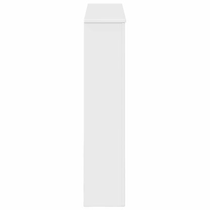 vidaXL Fireplace Surround High Gloss White 93 x 20 x 89 cm