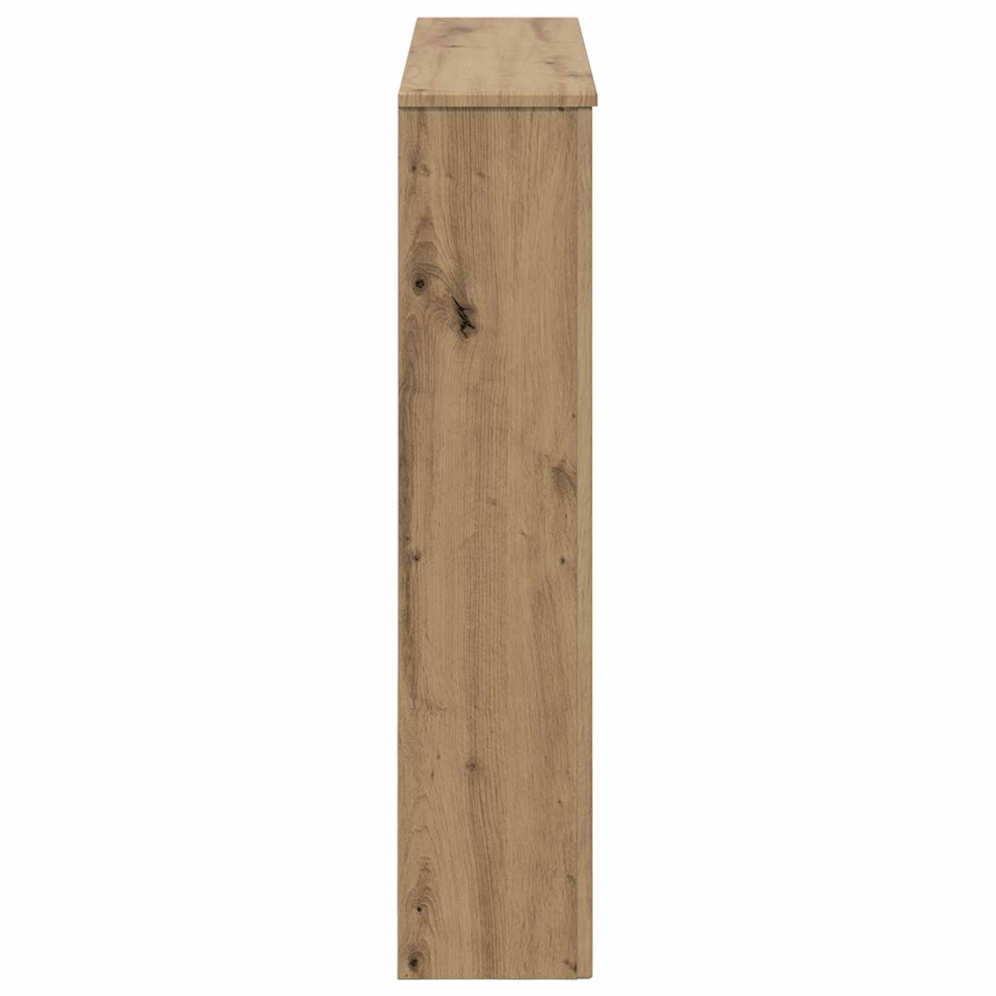 vidaXL Fireplace Surround Artisan Oak 93 x 20 x 89 cm Engineered Wood