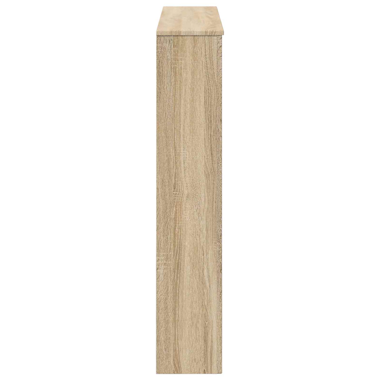 vidaXL Fireplace Surround Sonoma 102 x 20 x 102 cm Engineered Wood