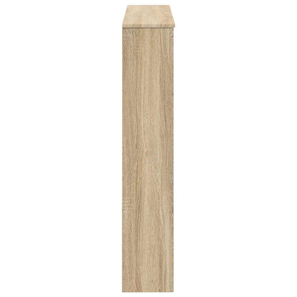 vidaXL Fireplace Surround Sonoma 102 x 20 x 102 cm Engineered Wood