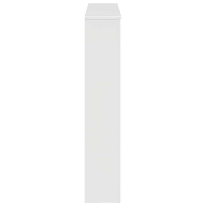 vidaXL Fireplace Surround Gloss White 102 x 20 x 102 cm