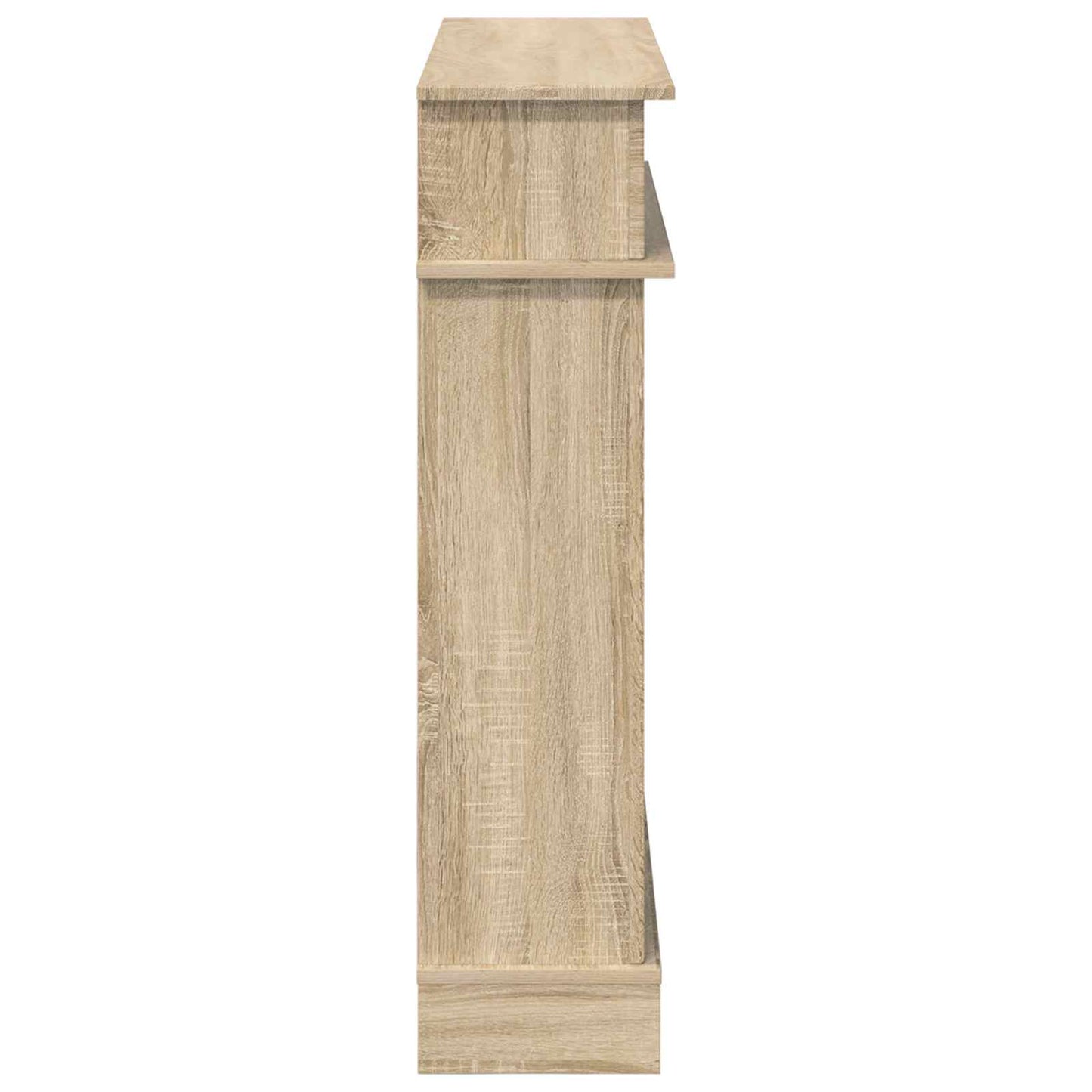 vidaXL Fireplace Surround Sonoma 102 x 26 x 100 cm Engineered Wood