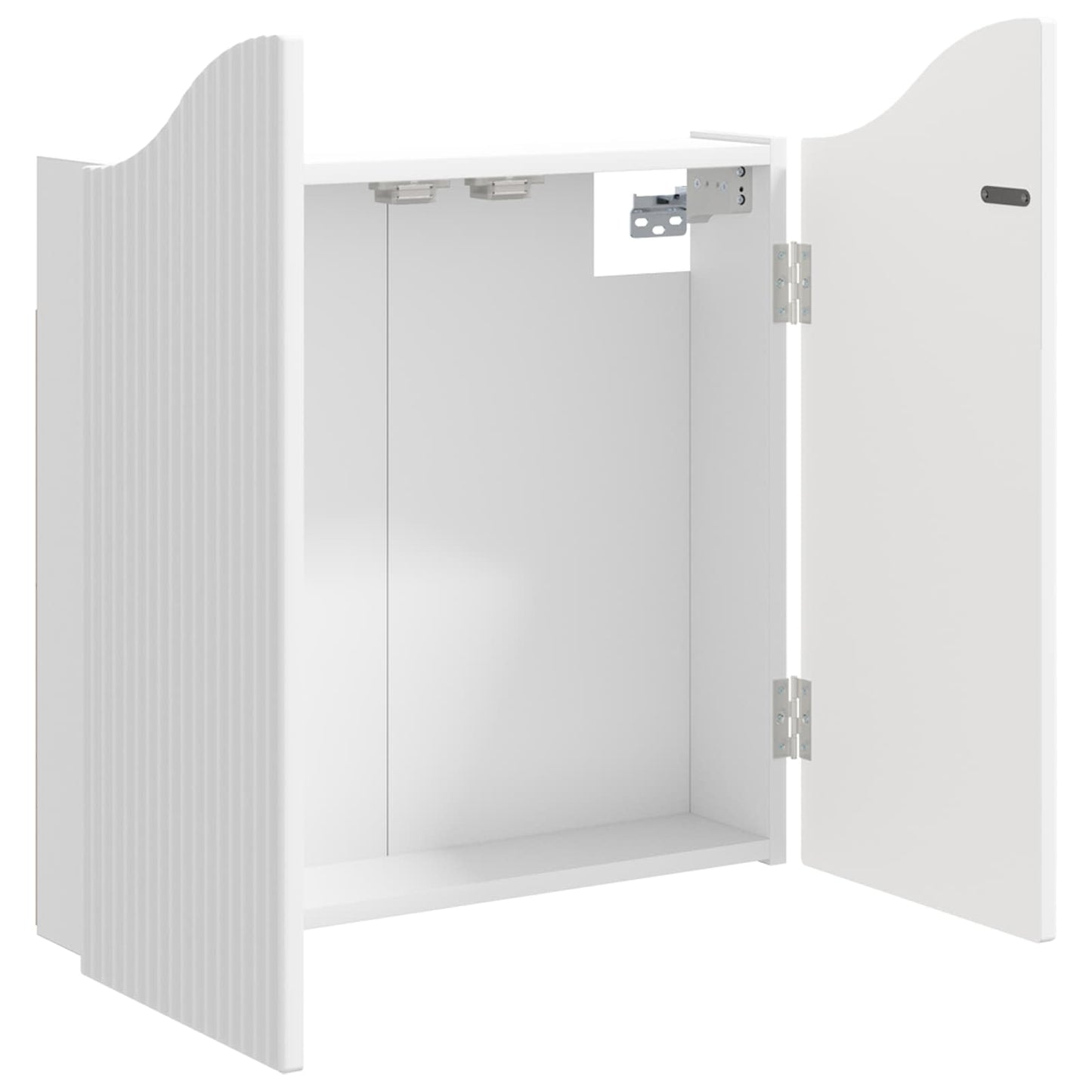 vidaXL Dartboard Cabinet White 56 x 12 x 63 cm Engineered Wood