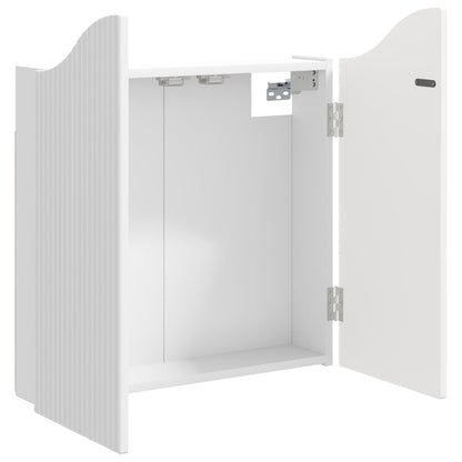 vidaXL Dartboard Cabinet White 56 x 12 x 63 cm Engineered Wood