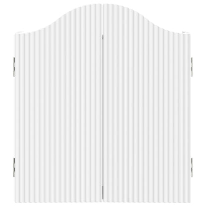 vidaXL Dartboard Cabinet White 56 x 12 x 63 cm Engineered Wood