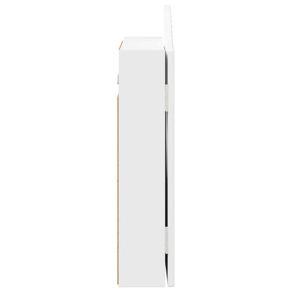 vidaXL Dartboard Cabinet White 56 x 12 x 63 cm Engineered Wood