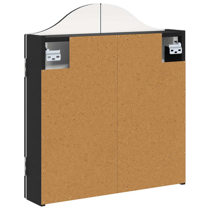 vidaXL Dartboard Cabinet Black 56 x 12 x 63 cm Engineered Wood
