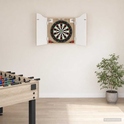 vidaXL Dartboard Cabinet Sonoma Oak 56 x 12 x 63 cm Engineered Wood