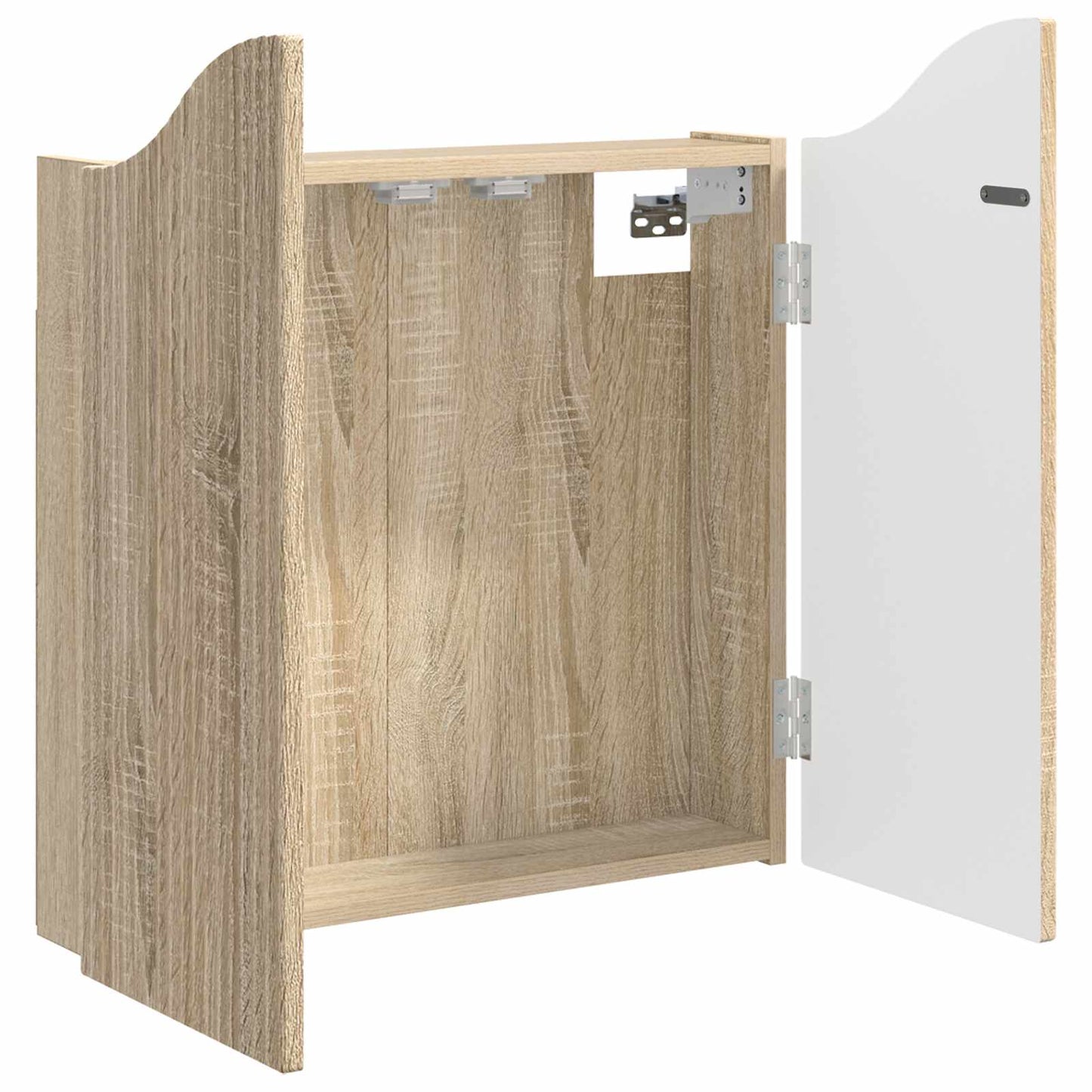 vidaXL Dartboard Cabinet Sonoma Oak 56 x 12 x 63 cm Engineered Wood
