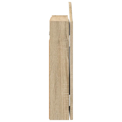 vidaXL Dartboard Cabinet Sonoma Oak 56 x 12 x 63 cm Engineered Wood