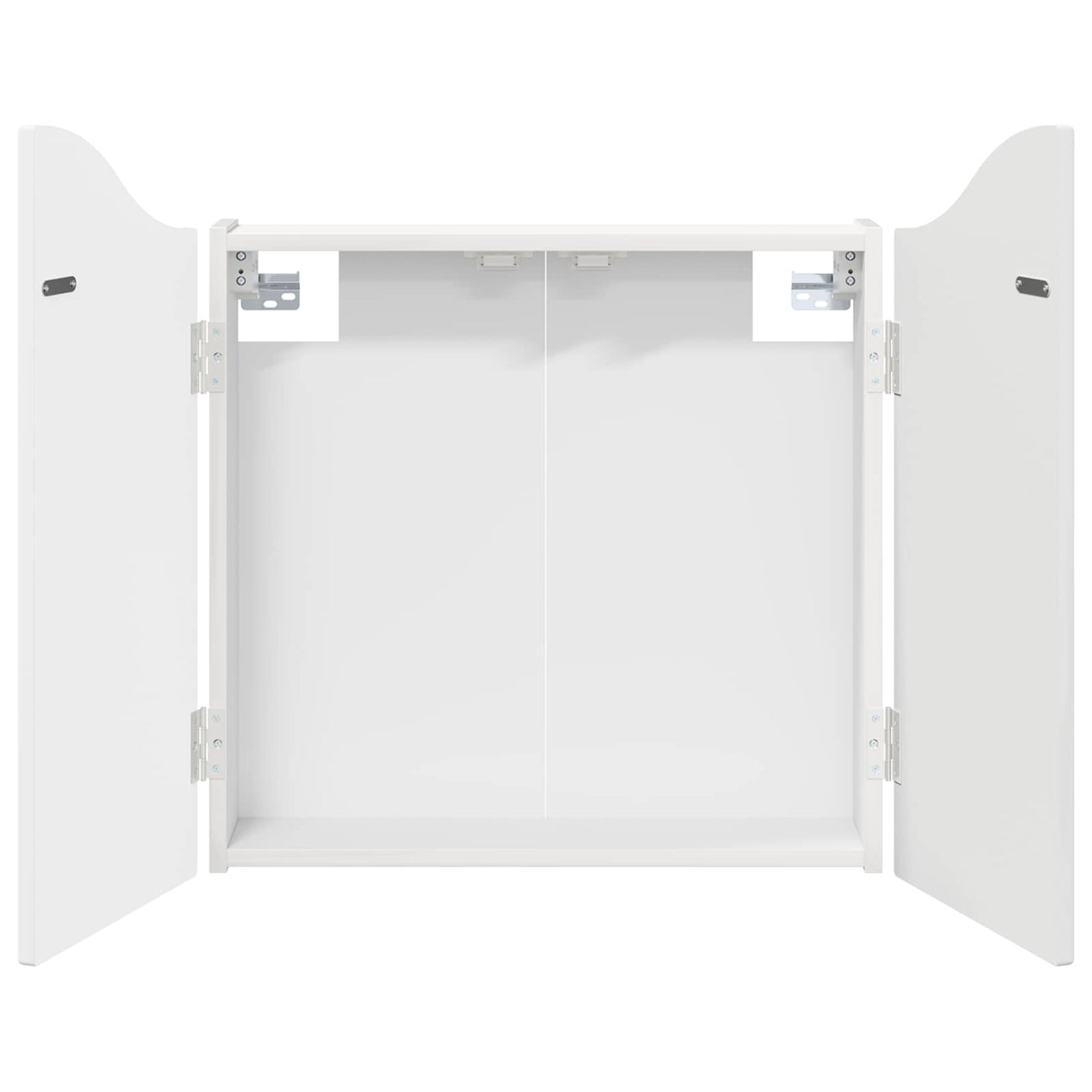 vidaXL Dartboard Cabinet Gloss White 56 x 12 x 63 cm Engineered Wood