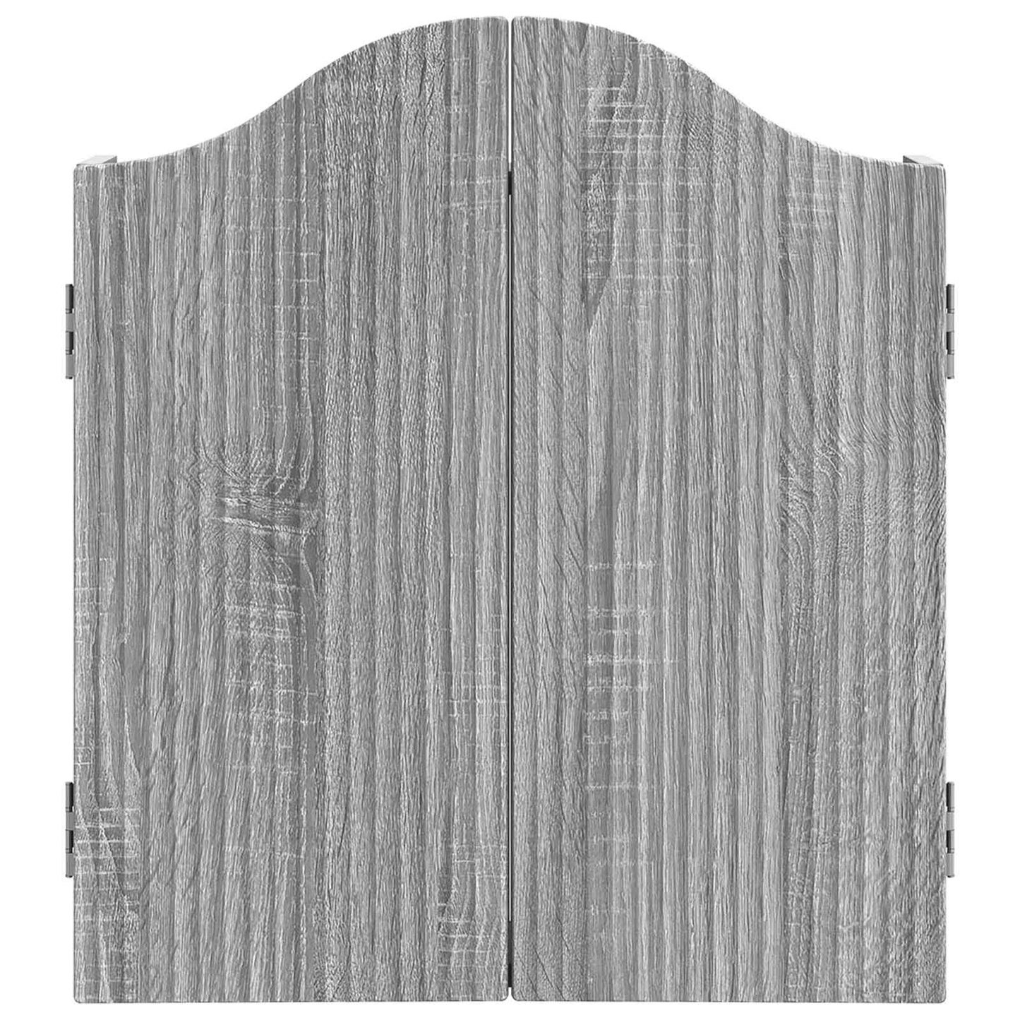 vidaXL Dartboard Cabinet Grey Sonoma 56 x 12 x 63 cm Engineered Wood