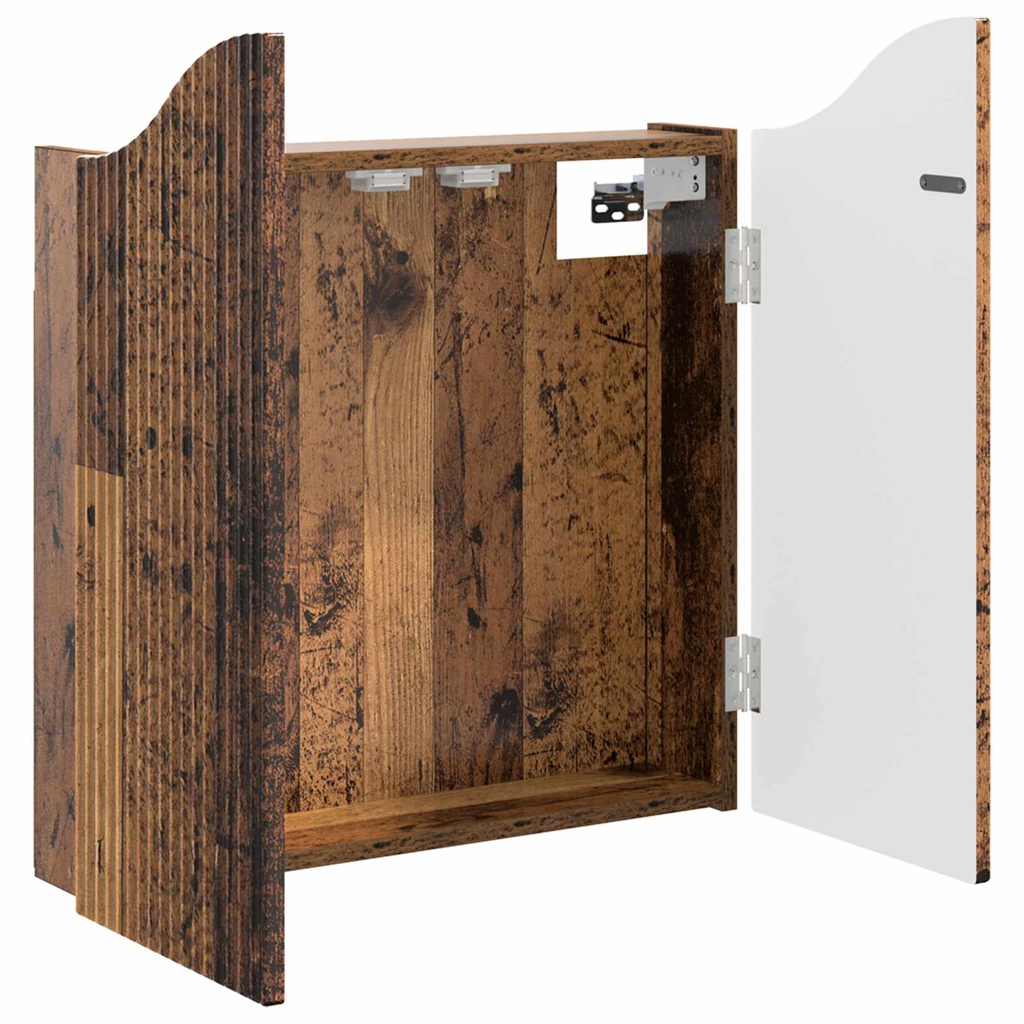 vidaXL Dartboard Cabinet Old Wood 56 x 12 x 63 cm Engineered Wood