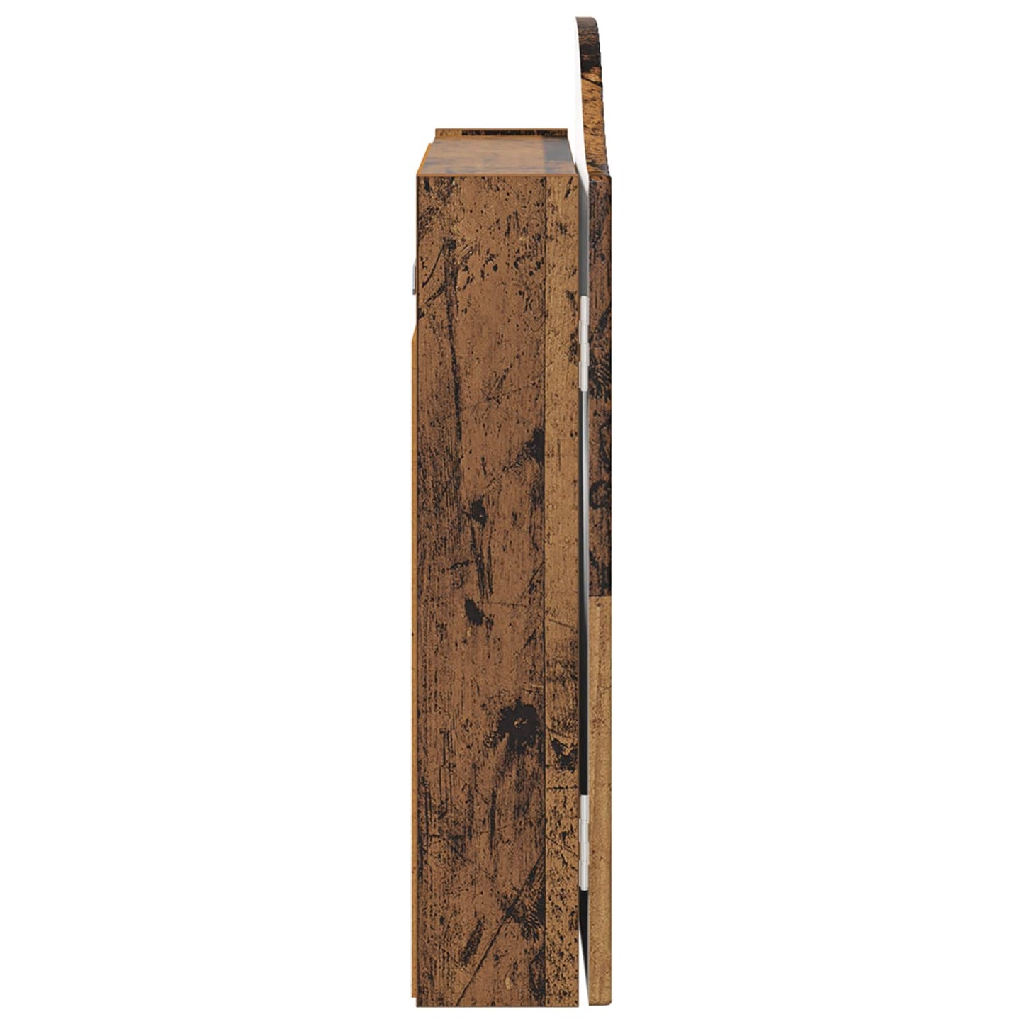 vidaXL Dartboard Cabinet Old Wood 56 x 12 x 63 cm Engineered Wood