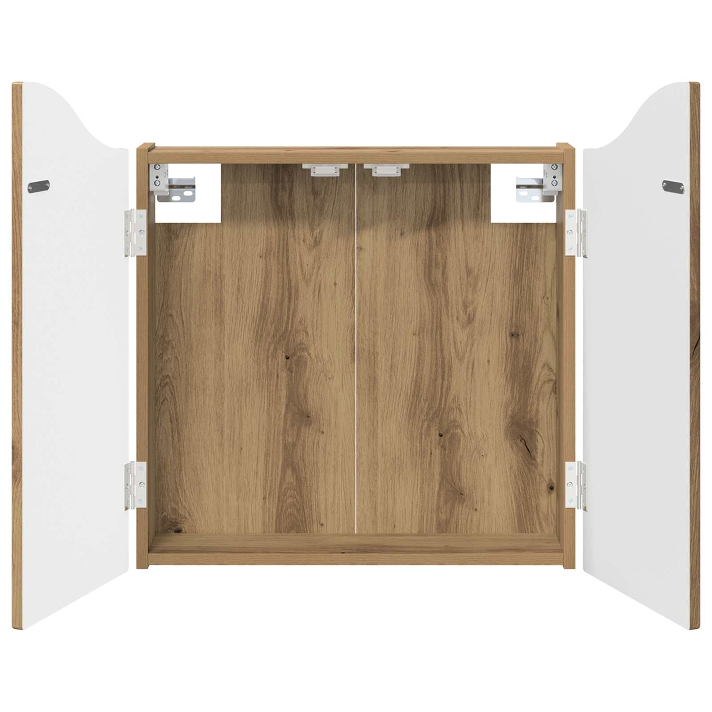 vidaXL Dartboard Cabinet Artisan Oak 56 x 12 x 63 cm Engineered Wood