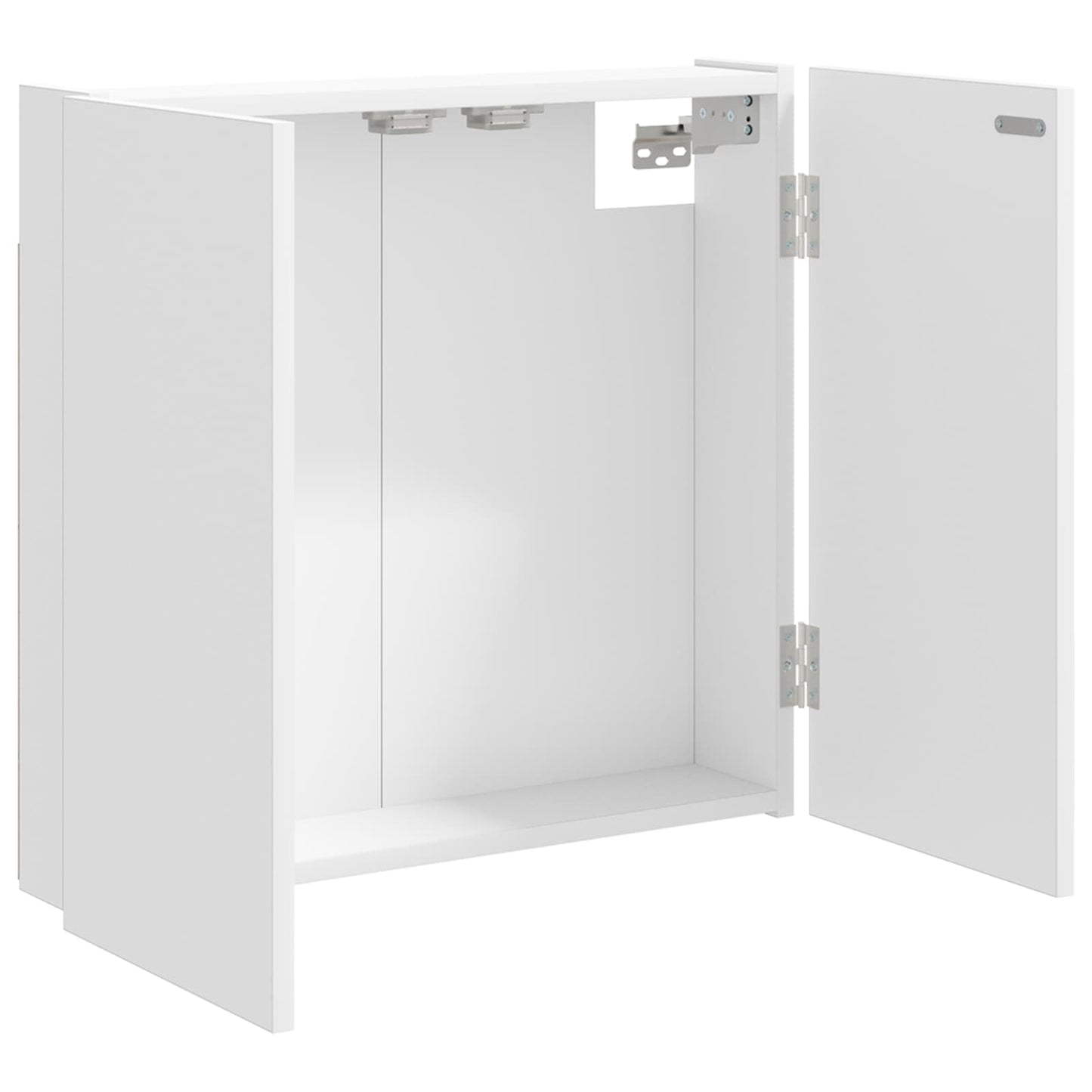 vidaXL Dartboard Cabinet White 56 x 12 x 53.5 cm Engineered Wood