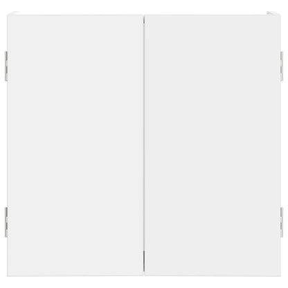vidaXL Dartboard Cabinet White 56 x 12 x 53.5 cm Engineered Wood