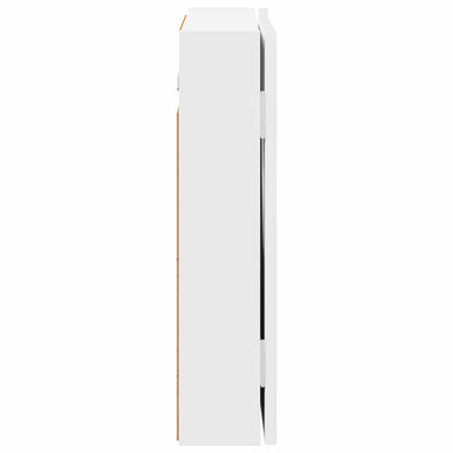 vidaXL Dartboard Cabinet White 56 x 12 x 53.5 cm Engineered Wood