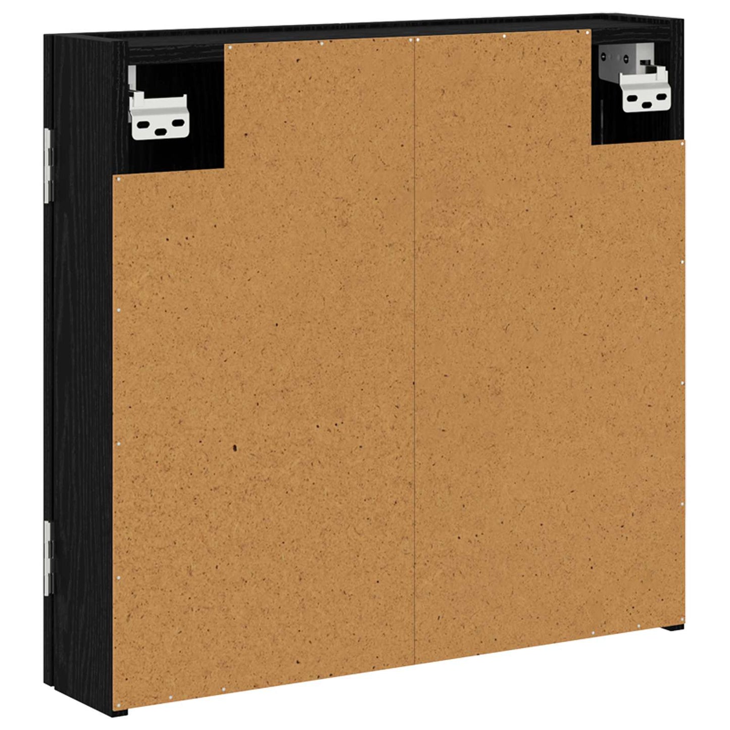 vidaXL Dartboard Cabinet Black Oak 56 x 12 x 53.5 cm Engineered Wood