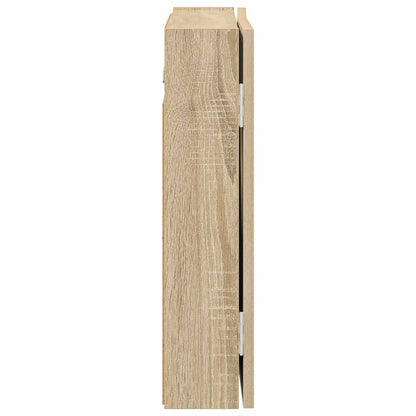 vidaXL Dartboard Cabinet Sonoma Oak 56 x 12 x 53.5 cm Engineered Wood