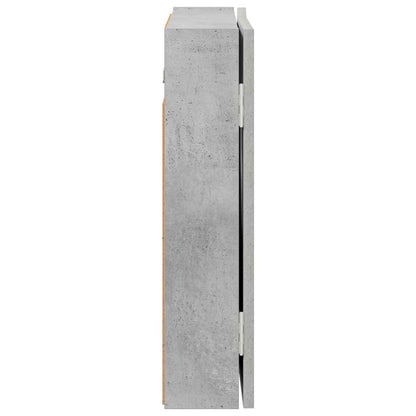 vidaXL Dartboard Cabinet Concrete Grey 56 x 12 x 53.5 cm
