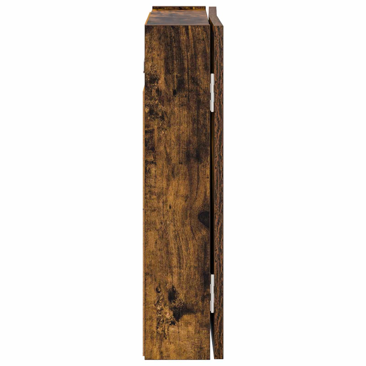 vidaXL Dartboard Cabinet Smoked Oak 56 x 12 x 53.5 cm Engineered Wood