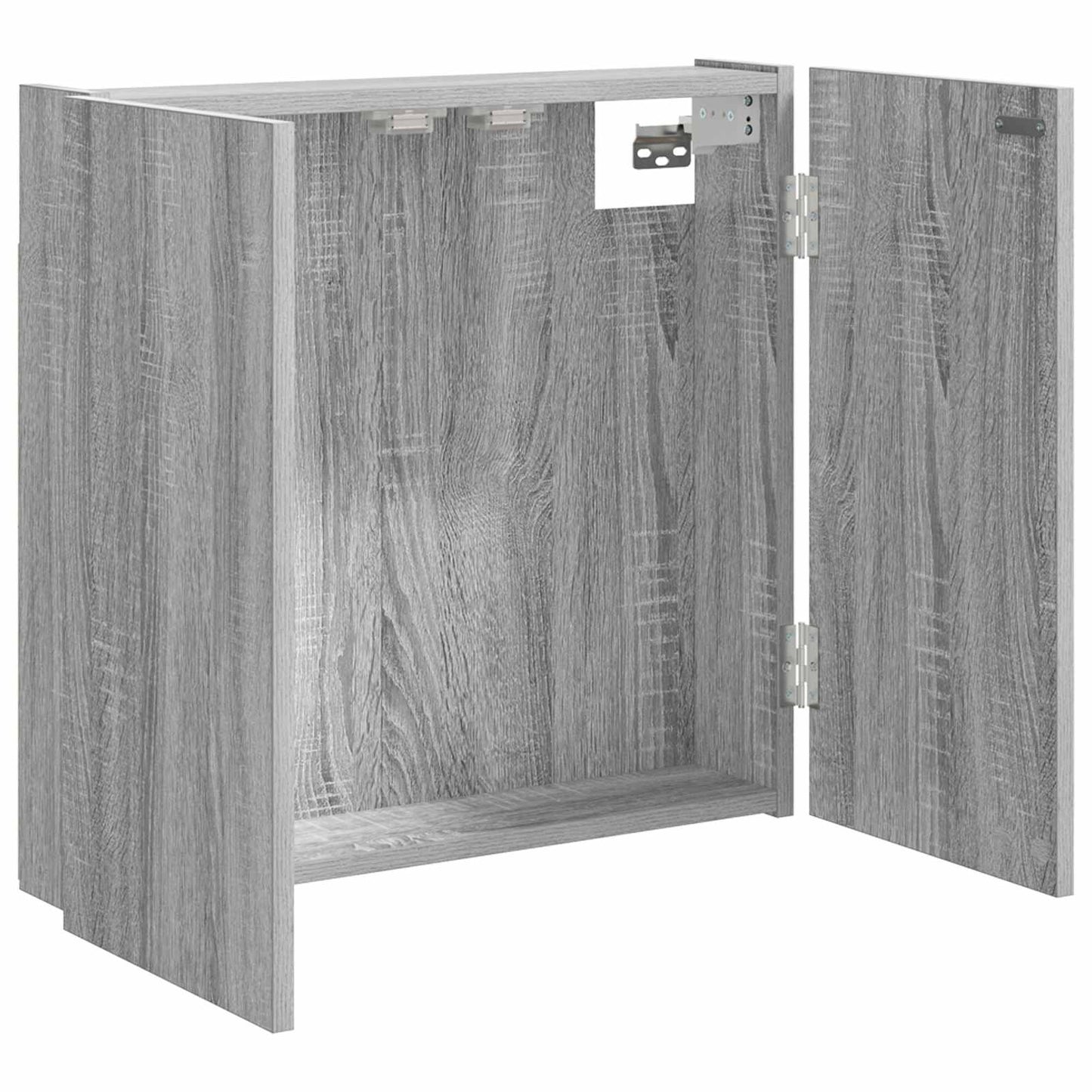 vidaXL Dartboard Cabinet Grey Sonoma 56 x 12 x 53.5 cm Engineered Wood