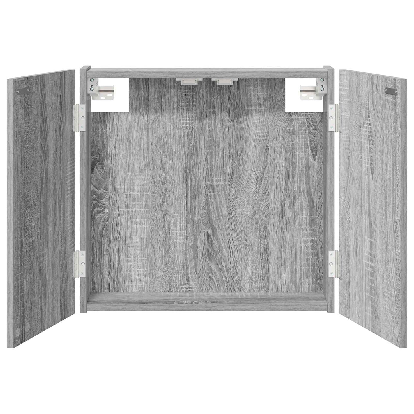 vidaXL Dartboard Cabinet Grey Sonoma 56 x 12 x 53.5 cm Engineered Wood