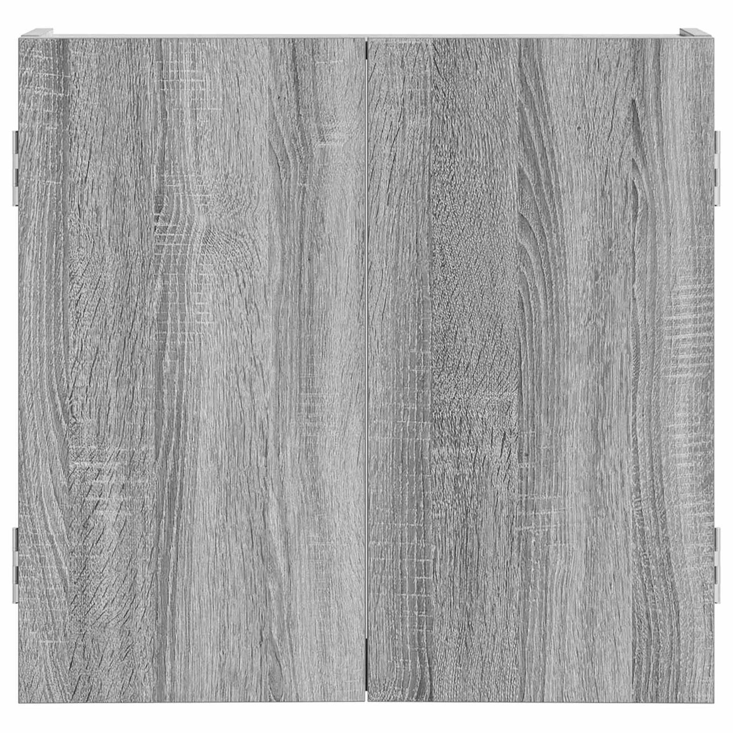 vidaXL Dartboard Cabinet Grey Sonoma 56 x 12 x 53.5 cm Engineered Wood