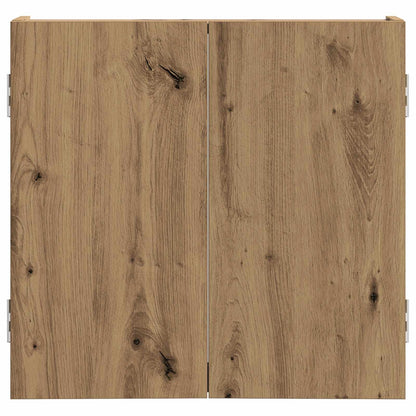 vidaXL Dartboard Cabinet Artisan Oak 56 x 12 x 53.5 cm Engineered Wood