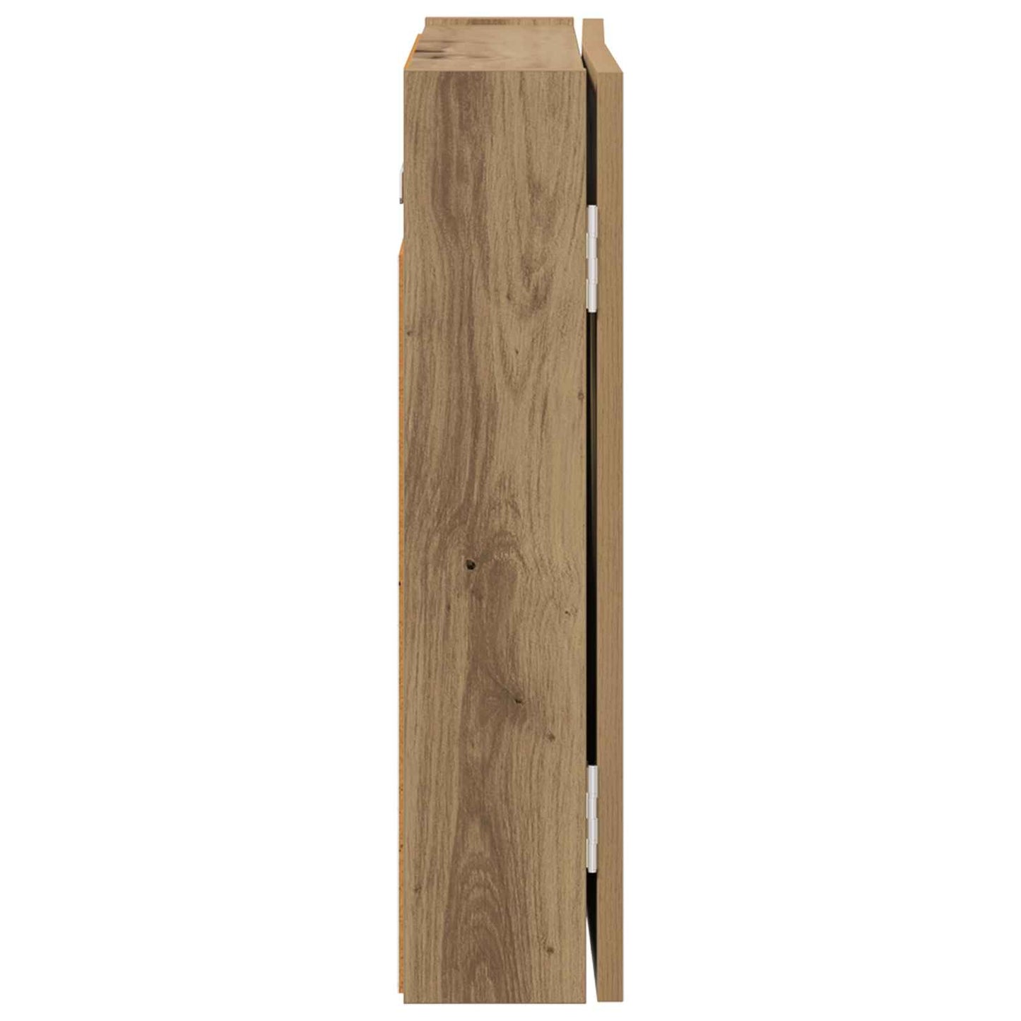 vidaXL Dartboard Cabinet Artisan Oak 56 x 12 x 53.5 cm Engineered Wood