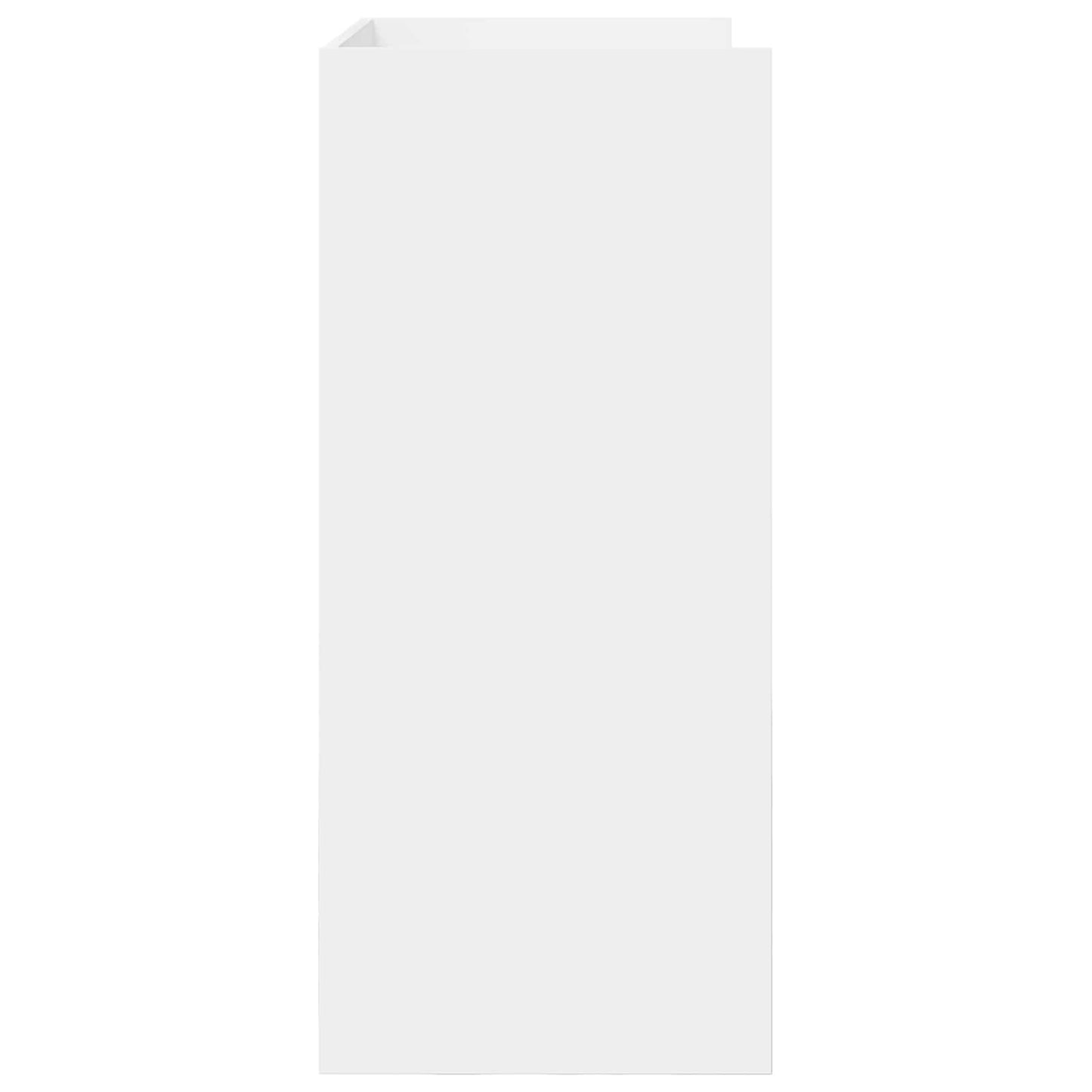 vidaXL DJ Table White 102 x 45 x 102 cm Engineered Wood