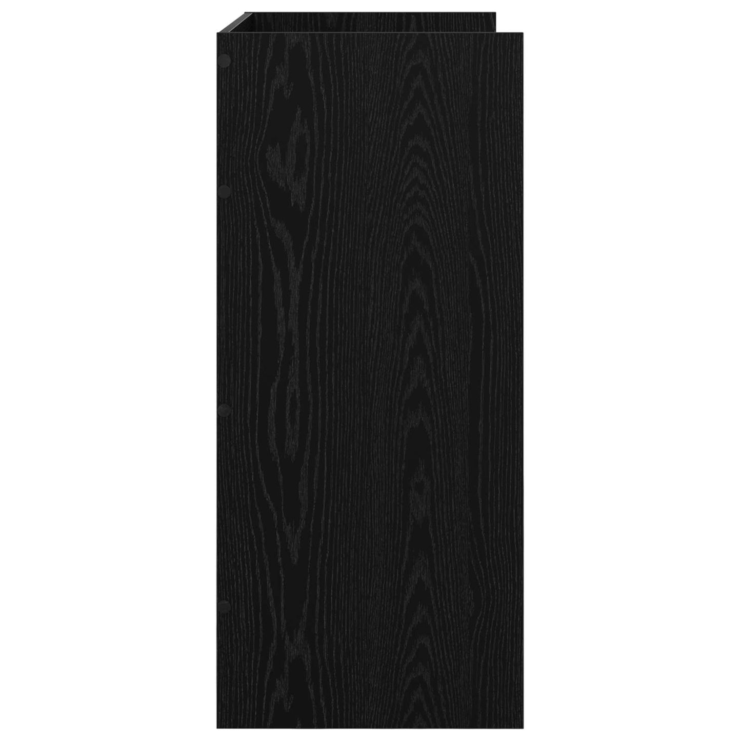 vidaXL DJ Table Black Oak 102 x 45 x 102 cm Engineered Wood