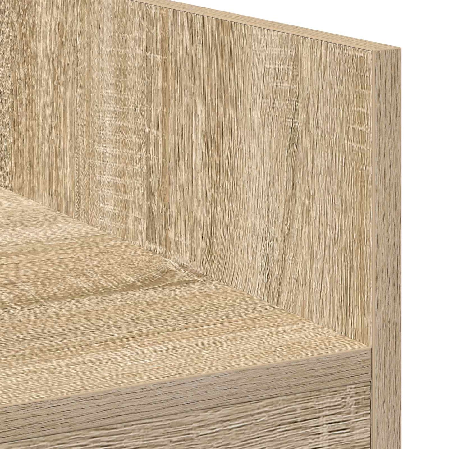 vidaXL DJ Table Sonoma Oak 102 x 45 x 102 cm Engineered Wood