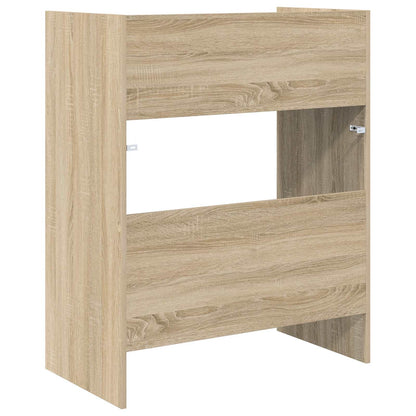 vidaXL DJ Table Sonoma Oak 102 x 45 x 102 cm Engineered Wood
