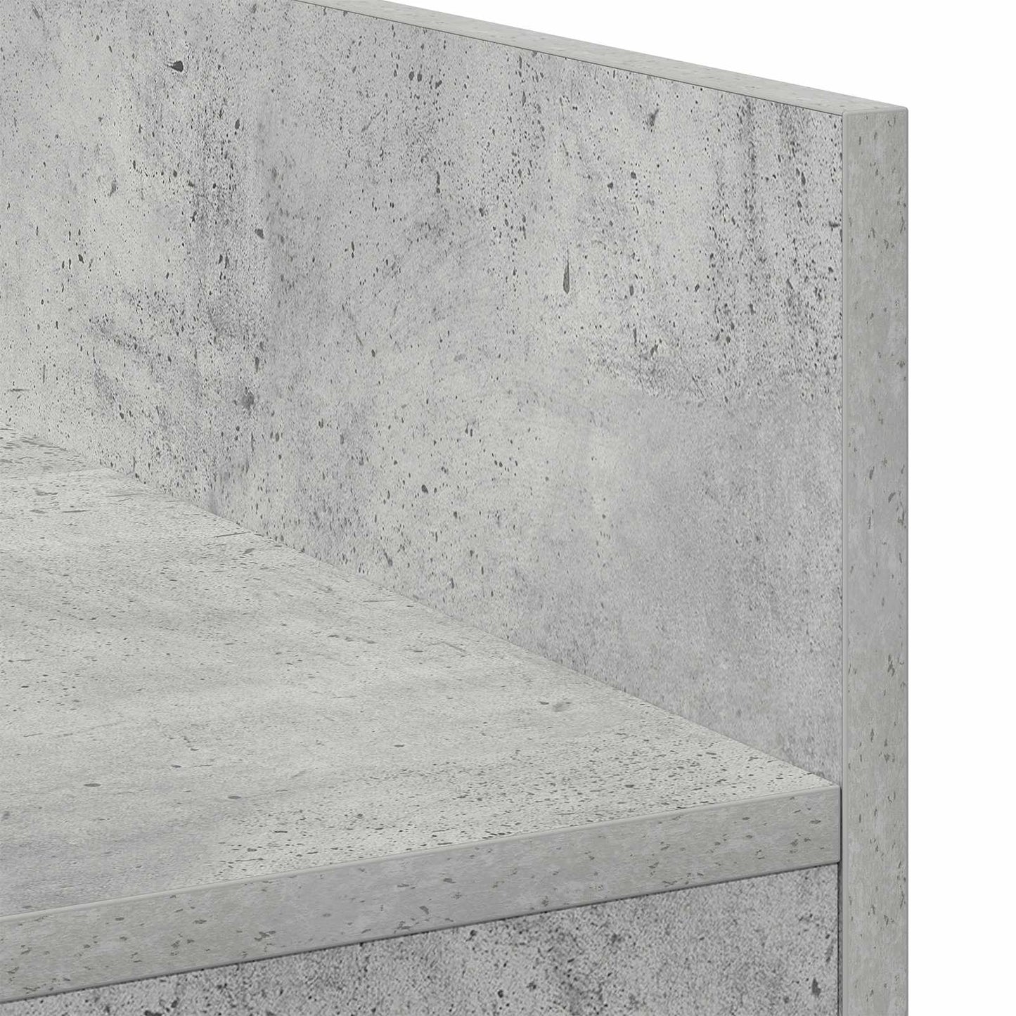 vidaXL DJ Table Concrete Grey 102 x 45 x 102 cm Engineered Wood
