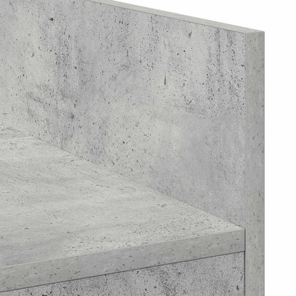 vidaXL DJ Table Concrete Grey 102 x 45 x 102 cm Engineered Wood