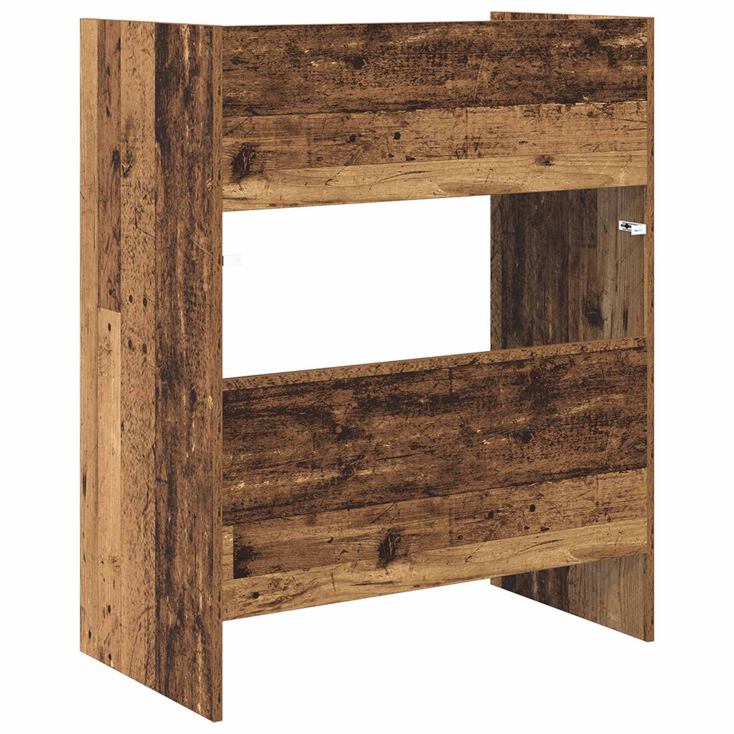 vidaXL DJ Table Old Wood 102 x 45 x 102 cm Engineered Wood
