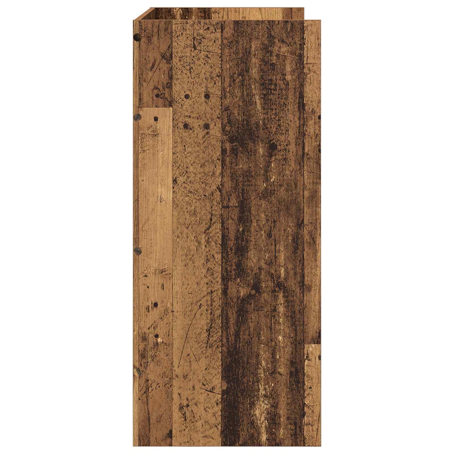 vidaXL DJ Table Old Wood 102 x 45 x 102 cm Engineered Wood