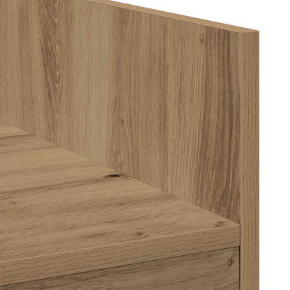 vidaXL DJ Table Artisan Oak 102 x 45 x 102 cm Engineered Wood