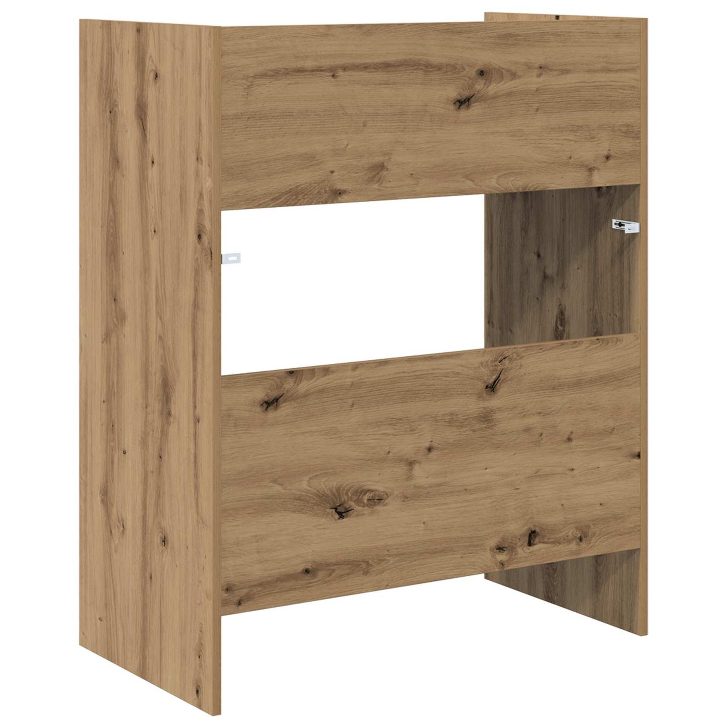 vidaXL DJ Table Artisan Oak 102 x 45 x 102 cm Engineered Wood