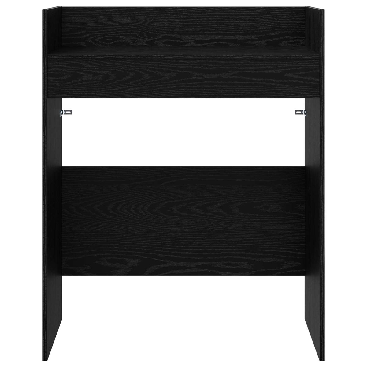 vidaXL DJ Table Black Oak 82 x 45 x 102 cm Engineered Wood