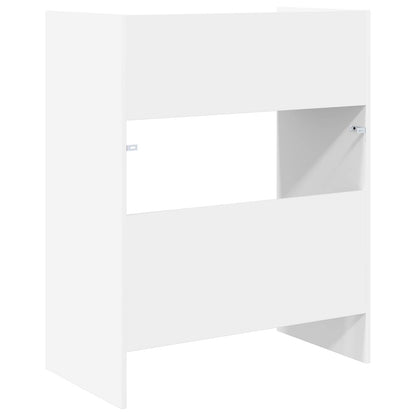 vidaXL DJ Table White 62 x 45 x 102 cm Engineered Wood